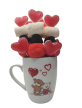 Taza de San Valentín con chuches